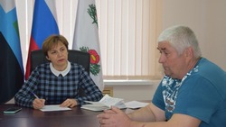 Глава администрации Вейделевского района Анжелика Самойлова провела личный приём граждан 3 апреля