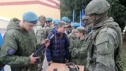 26 военно-патриотических клубов Белгородской области приняли участие в слёте курсантов