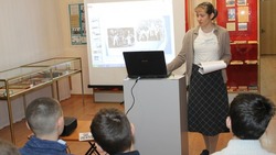 Вейделевский краеведческий музей провёл лекцию к 70-летию образования Белгородской области