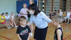 Полицейские провели «Урок здоровья» для белгородских школьников