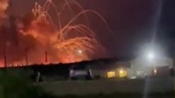 Пожар на складе боеприпасов произошёл в Валуйском городском округе 18 августа