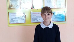 Ученица Вейделевской школы стала призёром регионального этапа конкурса «Шаги в науку»