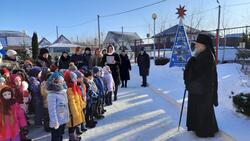 Епископ Валуйский и Алексеевский провёл праздничный молебен в вейделевском детском саду
