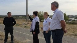 Министр строительства Белгородской области посетила с рабочим визитом Вейделевский район