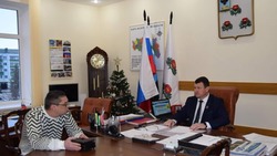 Руководитель Вейделевского района провёл первый в этом году приём граждан 12 января