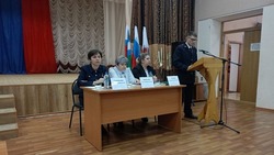 Глава администрации Вейделевского района встретилась с жителями Кубраковского поселения