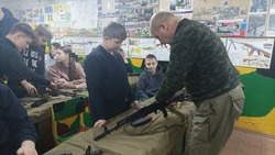 Занятие по НВП прошло для обучающихся образовательных организаций Вейделевского района 