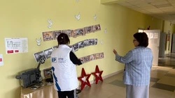 Мониторинг капремонта в Солонцинской средней школе прошёл 26 мая 