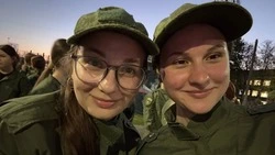 Девчонки из Вейделевского района стали участницами смены Центра «Воин» в Губкине