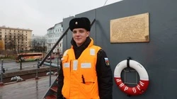 Максим Черноволов из Вейделевки проходил срочную службу на легендарном крейсере «Аврора»