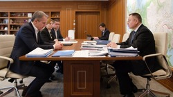 Вячеслав Гладков рассказал о встрече с министром строительства и ЖКХ Иреком Файзуллиным