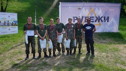 Команда Вейделевского района приняла участие в кроссе «Рубежи»