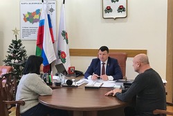 Руководитель Вейделевского района провёл очередной приём граждан 18 января