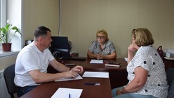 Александр Алексеев провёл встречу с председателем кооператива «Вейделевское молоко»