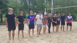 Первенство Вейделевского района по пляжному волейболу завершилось 13 августа