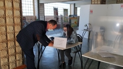 Первые белгородские избиратели приняли участие в выборах 17 сентября