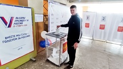 Студент Вейделевского агротехнологического техникума впервые принял участие в выборах