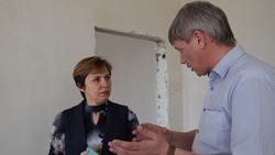 Вейделевцы провели совещание по строительству в Ровновской основной школе