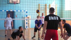 Белгородские сотрудники подразделений Росгвардии провели турнир по волейболу