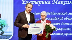 Проект «Возрождение» совета ветеранов Вейделевского района стал победителем конкурса субсидий
