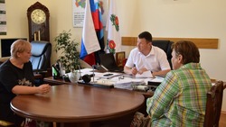 Глава администрации Вейделевского района Александр Алексеев провёл приём граждан 5 июля