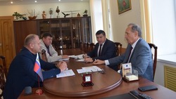 Глава администрации Вейделевского района провёл встречу с представителями Белоблводоканала