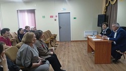 Глава администрации Вейделевского района провела встречу с жителями посёлка Луговое