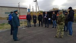 Жители Вейделевки провели учения по осуществлению аварийно-спасательных работ при ЧС