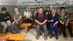 Жители Вейделевского района провели тренировку по перемещению людей в укрытия