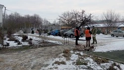 Вейделевские аварийные службы приняли участие в учениях по спуску воды из систем отопления