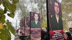 Вейделевцы открыли новые мемориальные доски на Аллее Памяти 4 ноября