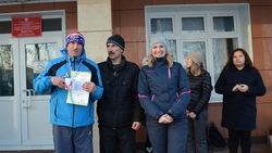 Вейделевцы приняли участие в первенстве по лыжным гонкам