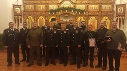 Верстание казаков состоялось в Вейделевском муниципальном округе 19 января