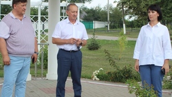 Представитель партии «Единая Россия» проверил реализацию проектов в Вейделевке