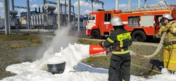 Белгородские энергетики и пожарные отработали действия по ликвидации условного возгорания
