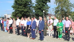 Жители Вейделевского района приняли участие в митинге к 80-летию Прохоровского сражения