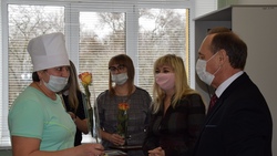 Вейделевские медицинские работники получили награды от председателя областной Думы