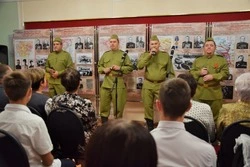 Выставка «Освободители Европы» начала работу в Вейделевском краеведческом музее