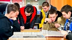 Студенты Вейделевского агротехнологического техникума побывали в редакции газеты «Пламя» 13 января