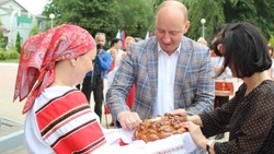Вейделевцы приняли гостей из Ровеньского района в рамках культурно-спортивной эстафеты