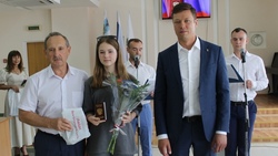Юные жители Вейделевского района получили свои первые паспорта граждан РФ
