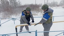 Сотрудники Вейделевской газовой службы приняли участие в учебной тренировке