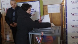 Около 25% избирателей проголосовали на одном из участков Вейделевского района за три часа