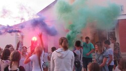 Вейделевцы провели первый фестиваль красок в Больших Липягах