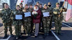 Вейделевцы стали призёрами областной военно-спортивной игры «Зарница Воин, зимний этап 2025»