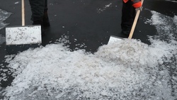 Вейделевские коммунальные службы приняли меры по устранению последствий ледяного дождя