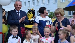 Две детские площадки открылись в детсадах Вейделевского района с помощью фонда «Поколение» 23 июня.