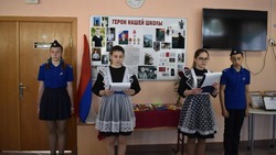 Вейделевская школа провела патриотическую акцию «Герои нашей школы»