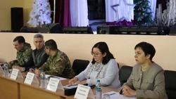 Встреча представителей власти с участниками отряда «Барс-Белгород» состоялась в Вейделевке 11 января