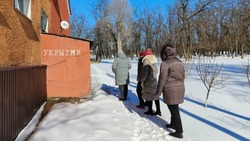 Вейделевцы провели тренировку по перемещению жителей района в приспособленные укрытия